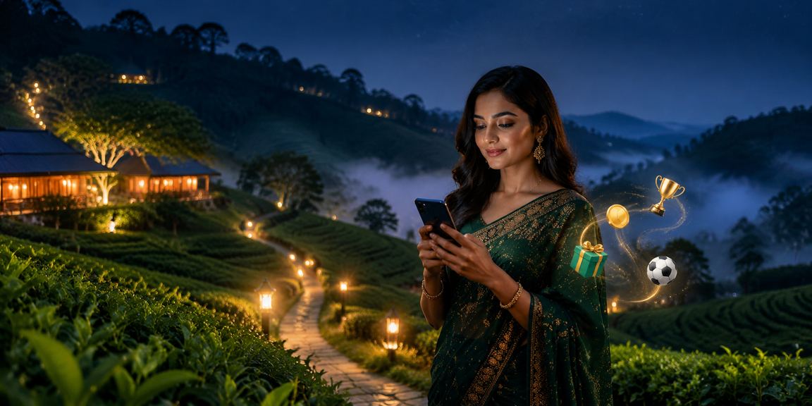 গাজীপুরে চা বাগানে মোবাইলে ক্যাসিনো বিশ্লেষণ দেখছেন ব্যবহারকারী